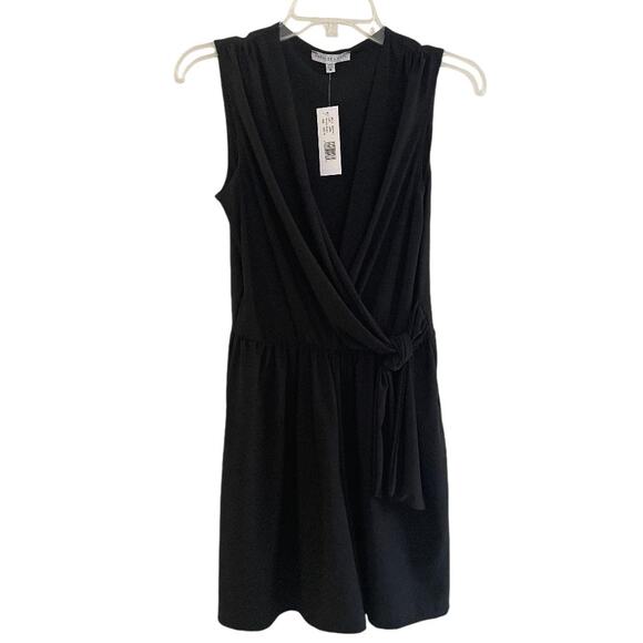 Annalee + Hope Little Black Romper with Faux Wrap Style One Piece Size Medium‎ - Picture 2 of 6